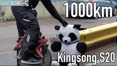 1000km On a Kingsong S20 Electric Unicycle