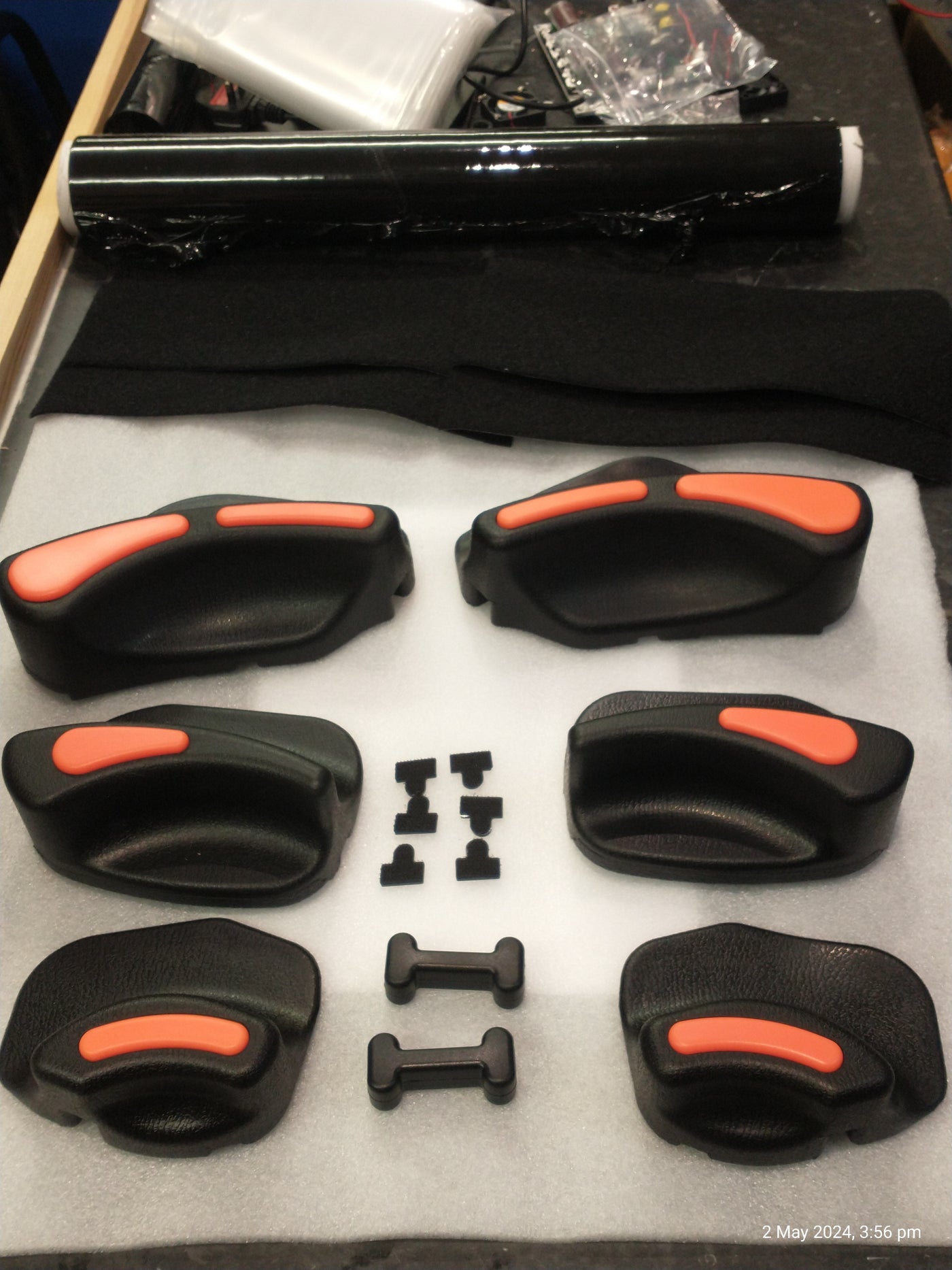 Inmotion Jump Pad Kit for EUCs Velcro