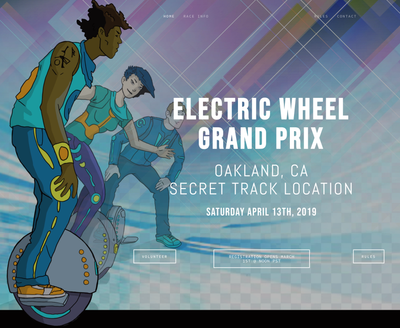 The First Electric Wheel Grand Prix