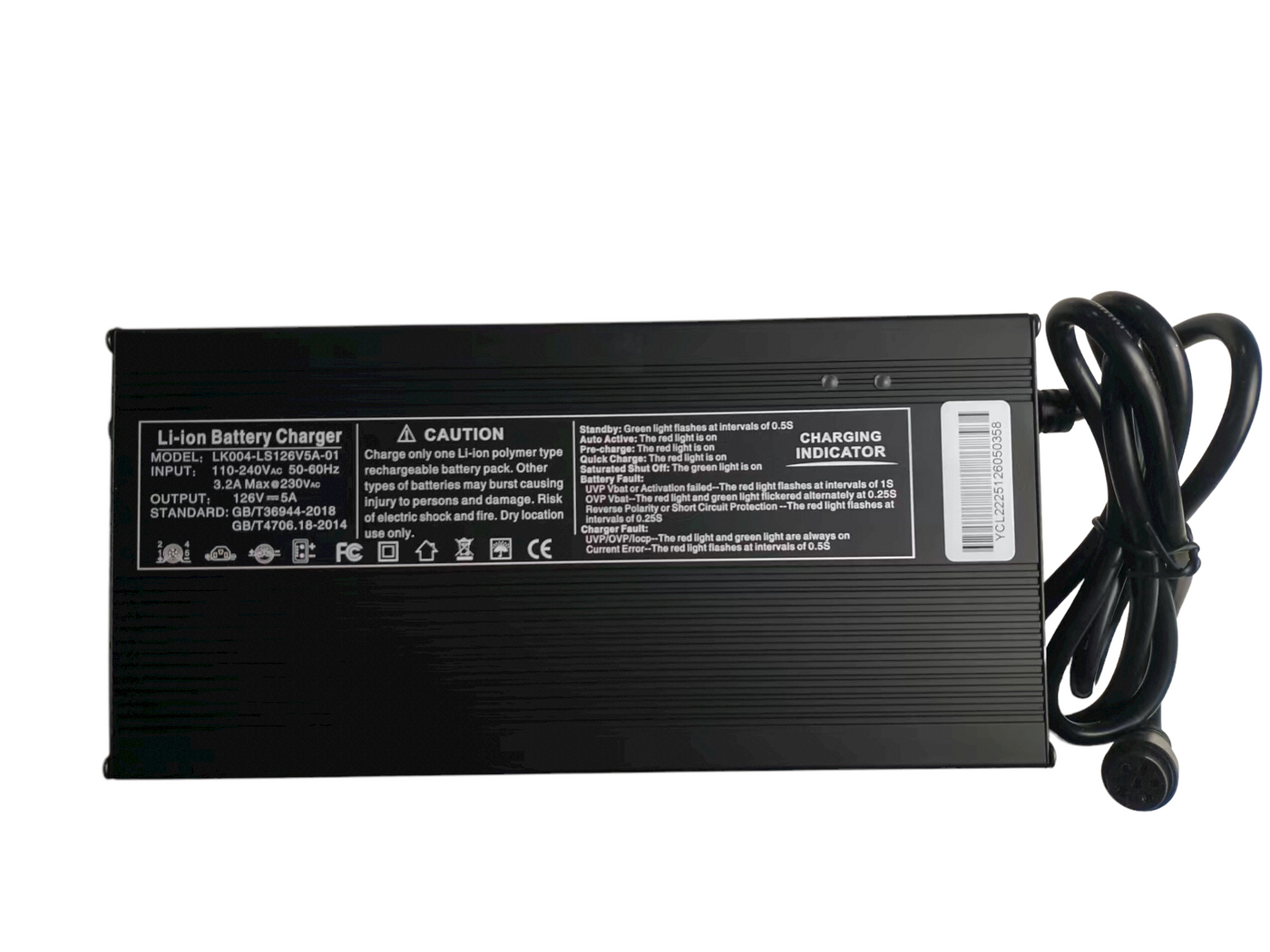 Kingsong S22 Charger 126v