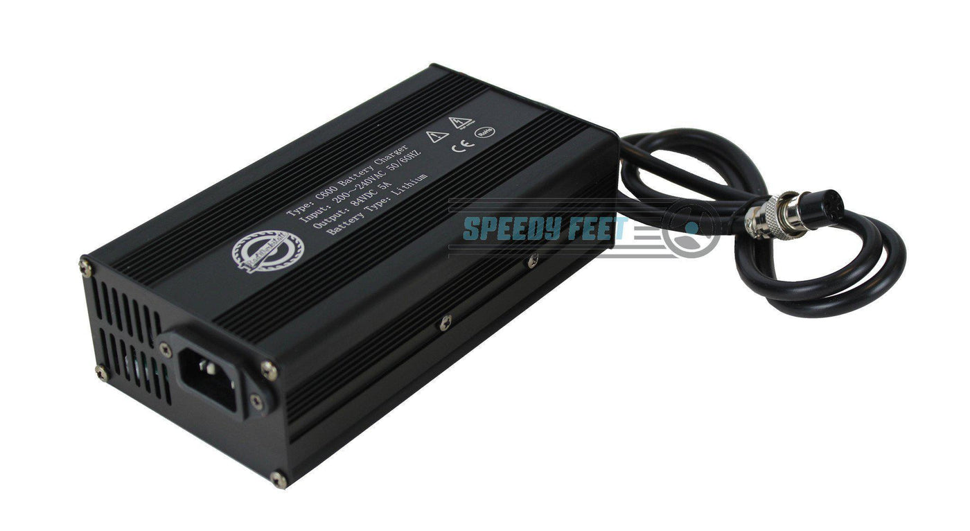 Gotway 84v 5amp (110v - USA etc) 'Fast' Charger (3x Speed) for Gotway-1RADWERKSTATT-Speedy Feet